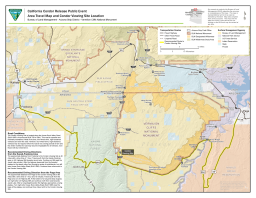 thumbnail of Map of Vermilion Cliffs National Monument - Condor Release Area 