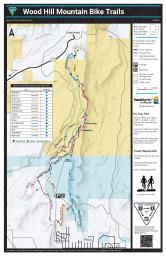 BLM Utah Wood Hill Mountain Bike Trails Map