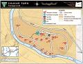 Chukar Park map showing campsites
