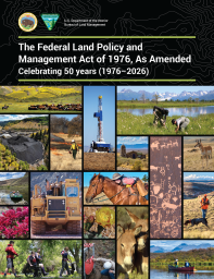 Cover of Federal Land Policy and Management Act (FLPMA) As Amended (1976–2026)