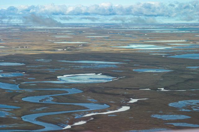 Photo of an area of NPR-A from above.