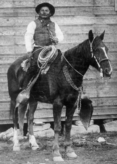 Rafael “Chappo” Bermudis on his horse