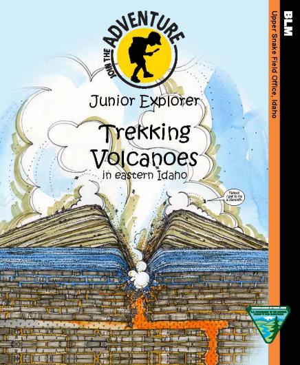 Trekking Volcanoes Junior Explorer Activity Book Cover