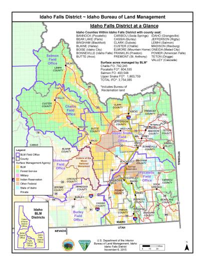 Idaho Falls District Map