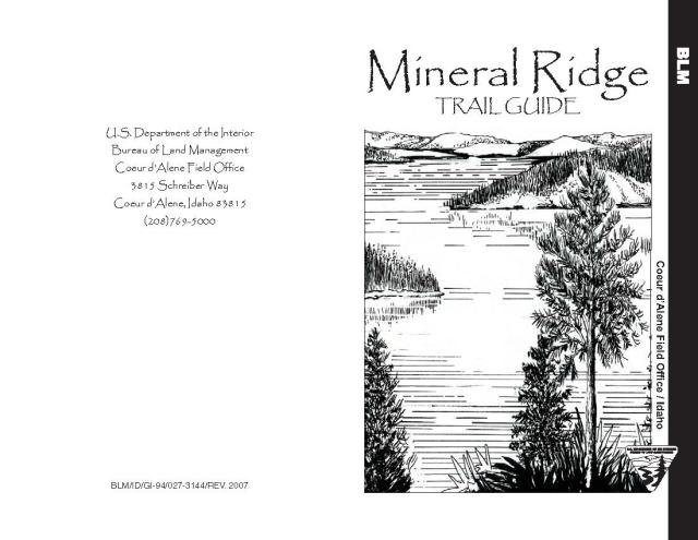 Mineral Ridge Trail Guide Cover