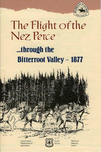 Nez Perce National Historic Trail - Bitterroot Valley 1877 Cover