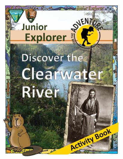 Discover the Clearwater River Junior Explorer Activity Book Cover