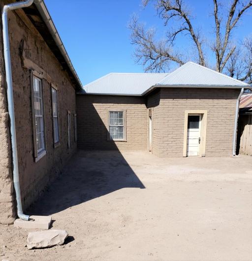 the Fairbank Mercantile building with stabilized walls