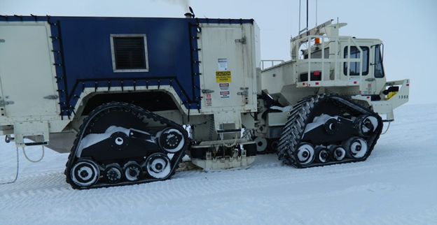 The Kaktovik Iñupiat Corporation proposes to use special trucks designed for seismic activities along the North Slope. 