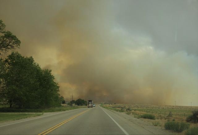 The Brown Fire over five days in late June 2020 burned approximately 8,268 acres of public and privately-owned lands located south and east of Lund, Nev. The cause of the fire is unknown.