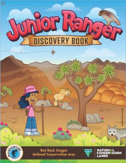 Red Rock Canyon Junior Ranger Book Cover