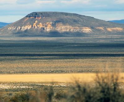 A rock formation in the high desert.Photo by Jeff Fontana, BLM.