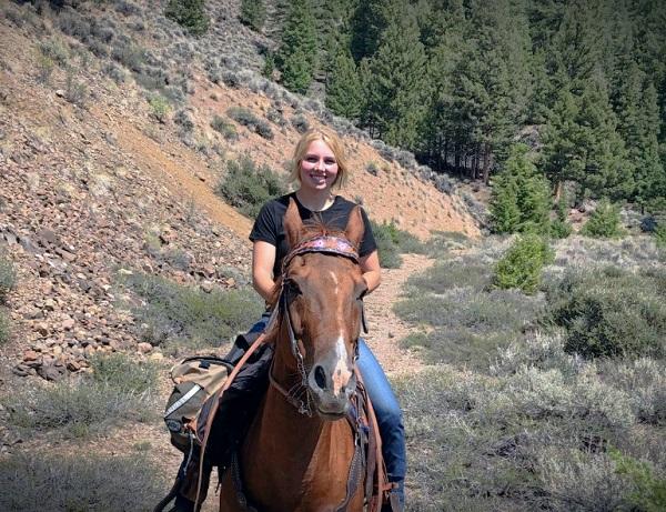 Girl on horse