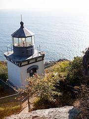 California Coastal National Monument at Trinidad Head lighthouse.
