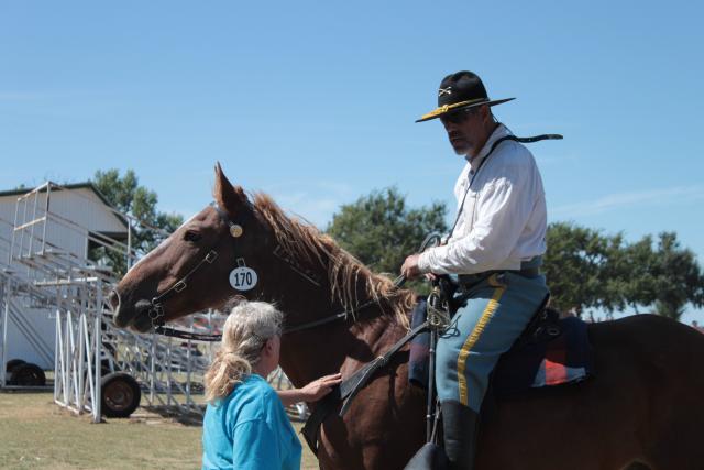 Man on horseback