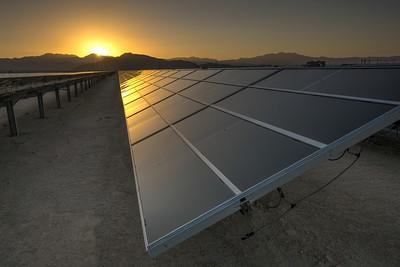 Solar Panel in the Desert