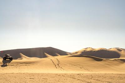 OHV on a dune