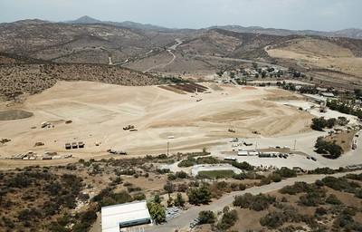 Mining area from above.