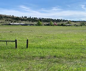 McMaster Ranch headquarters, facing east from Montana State Highway 287