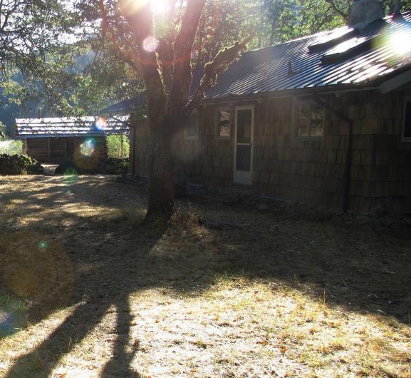  The cabin in 2016, the day it was officially added to the National Register of Historic Places.