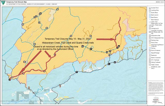 Map of White Mountains NRA