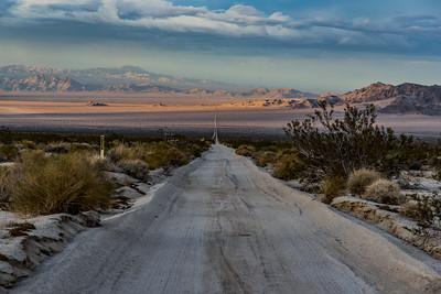 Dirt road in the desert