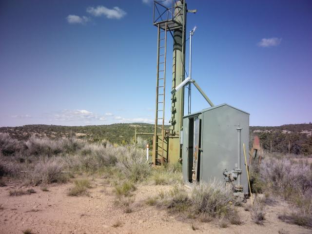An orphaned well in Grand County, Utah