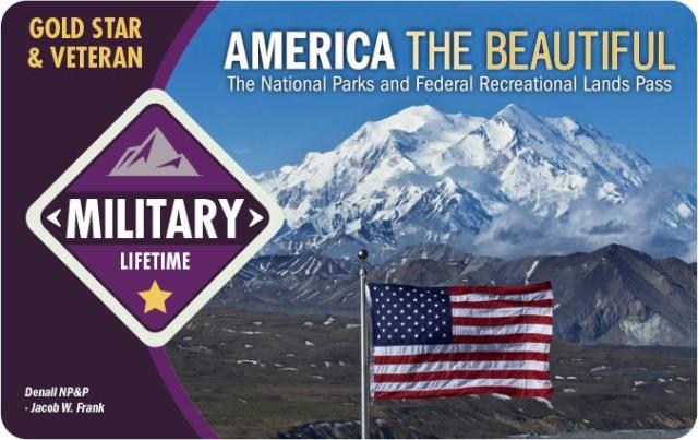 America the Beautiful Lifetime Military Pass