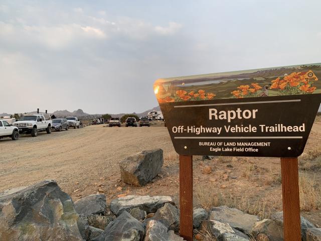 Fort Sage Off-Highway Vehicle Raptor Trailhead
