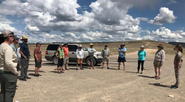 SWRAC members discuss recreation in Uncompahgre Field Office.