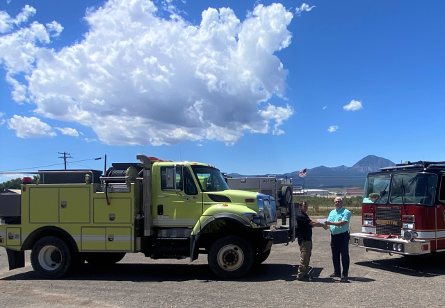 BLM RFR Transfers Engine to Cortez Fire