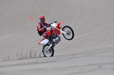 Dirt biking in St. Anthony Sand Dunes