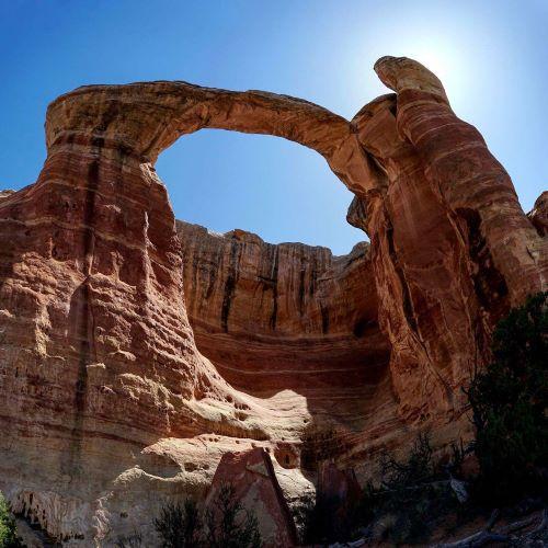 Red rock arch