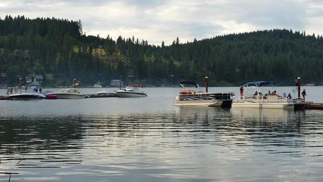 Lake Coeur d'Alene, Mica Bay.  Photo credit: BLM