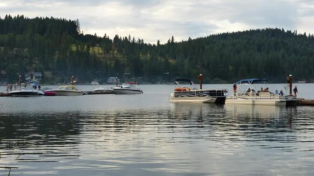 Lake Coeur d'Alene, Mica Bay.  Photo credit: BLM