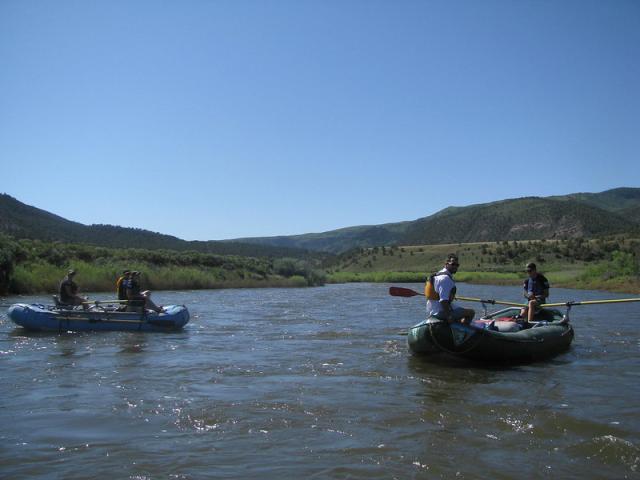 rafts on the colorado river