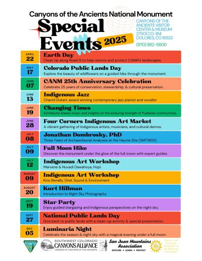 CANM 2025 Events Flyer