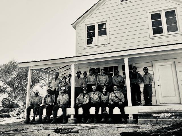 Task Force 2653 together after saving El Saucito Ranch House