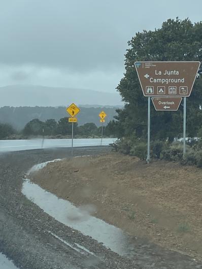 La Junta Campground along the Wild Rivers Backcountry Byway. Photo by Solomon Haile, Central Federal Lands Highway Division.