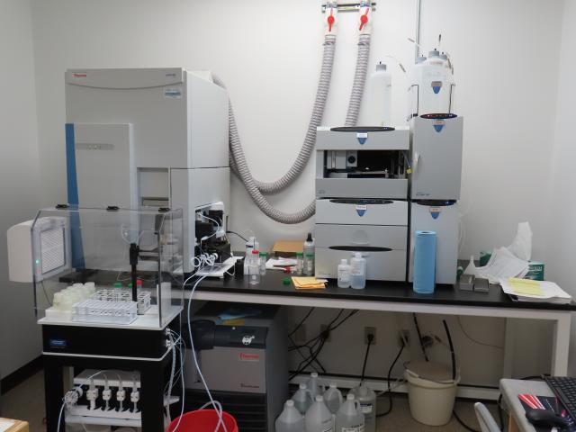 Image of the inductively coupled Plasma Mass Spectrometer (ICP-MS)