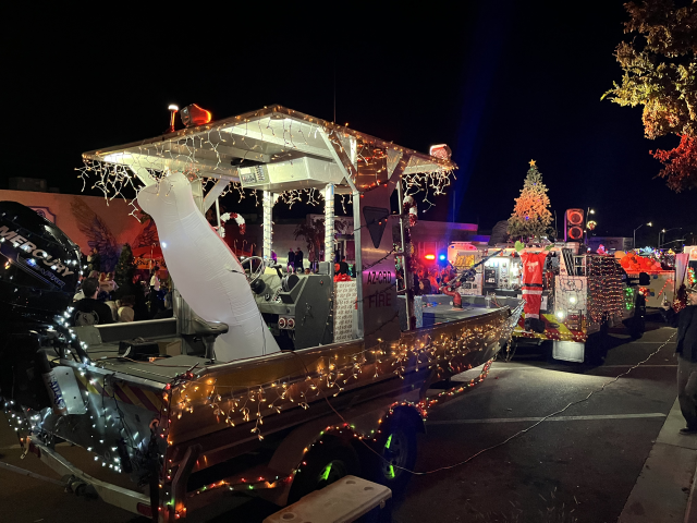 CRD’s float on the way to the Street of Lights