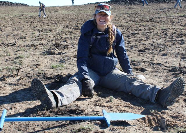 BLM Wildlife Biologist Lindsey Schmitt