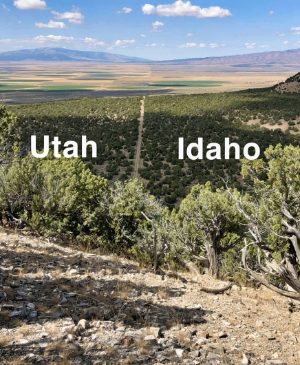 Utah and Idaho
