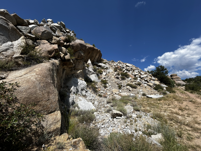 High quality sand, stone, and gravel (pictured here) are readily available for purchase on public lands.