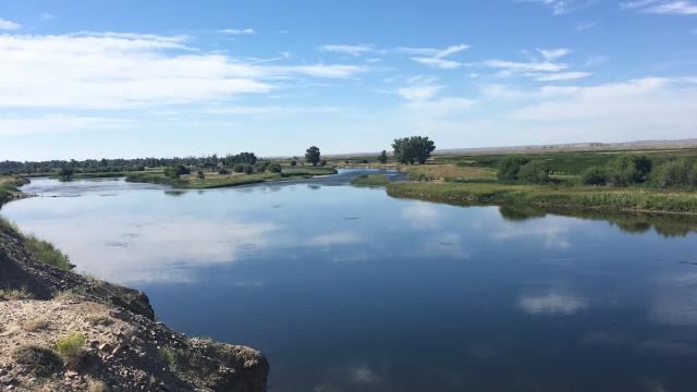 The Green River flows through Seedskadee National Wildlife Refuge in southwestern Wyoming.
