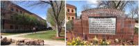 Picture of the Idaho State Office entrance sign and building