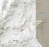 Map showing proposed project location