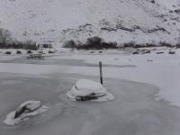 Ice on the Yakima River