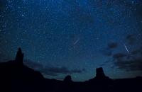 Clear night sky reveals the Milky Way