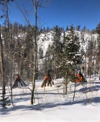 Prescribed fire in the KFO area of responsibility. 